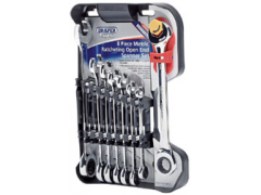 8PC OPEN END RATCH SPANNER SET