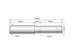 STRAIGHT TOP LINK PIN CAT 2/3