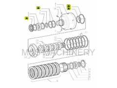 TM RC MAIN CLUTCH GASKET SET