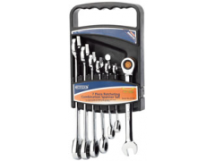 7PC RATCHETING SPANNER SET