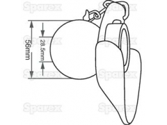 CAT2 BALLCONE& LINCH PIN